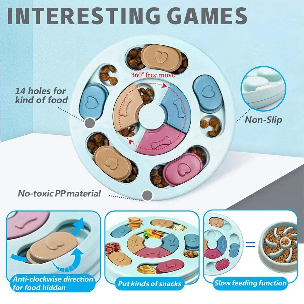 PupGenius — Le Jouet Puzzle Anti-Glouton qui Stimule l’Intelligence de Votre Chien ou chat